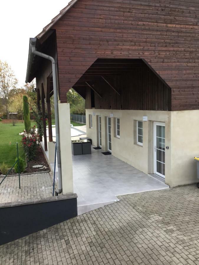 Alsace Maison 5P Piscine Europapark Rulantica Villa Marckolsheim Exteriör bild